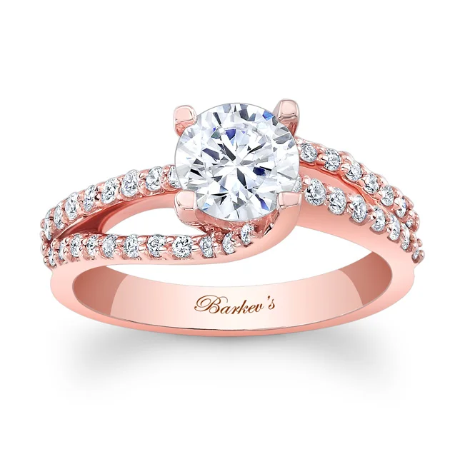Rose Gold Engagement Ring