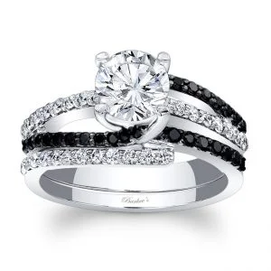 Black Diamond Bridal Set