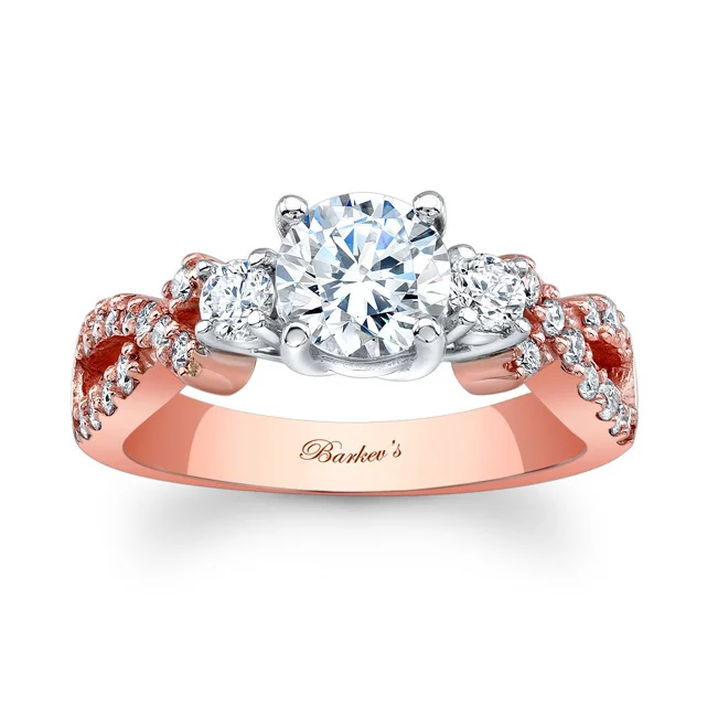 Rose Gold Engagement Ring