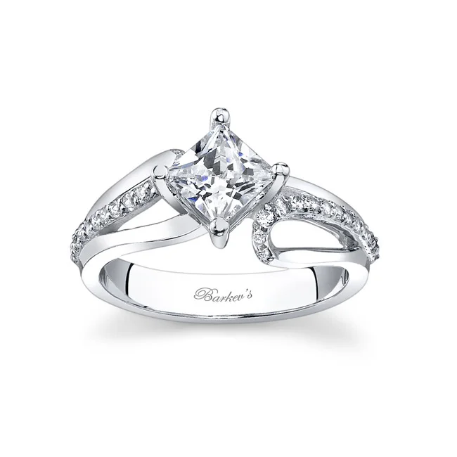 White Gold Engagement Ring