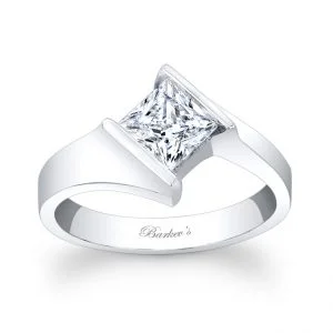 Princess Cut Solitaire Ring