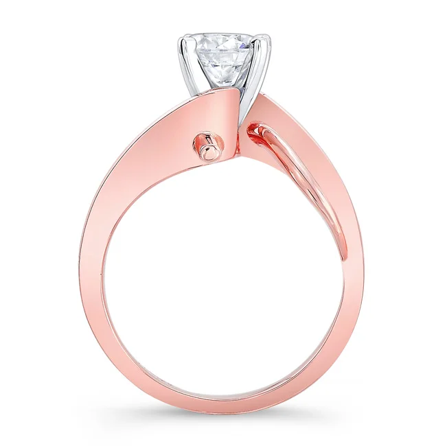 Rose Gold Solitaire