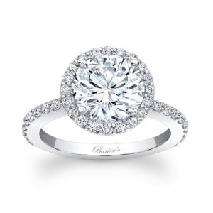 Halo Engagement Ring