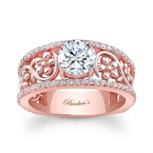Rose Gold Engagement Ring