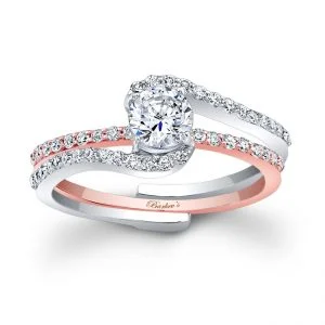 Rose Gold Bridal Set