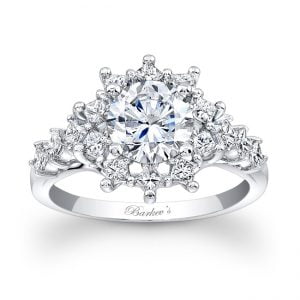 Halo Engagement Ring