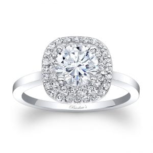 Halo Engagement Ring