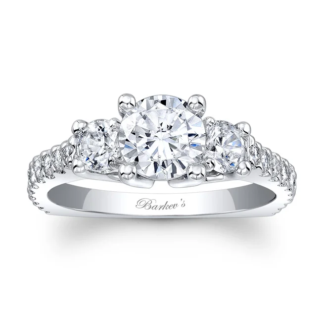 Three Stone Engagement Ring