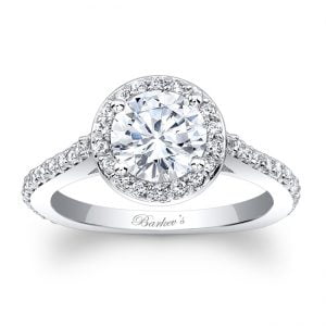 Halo Engagement Ring