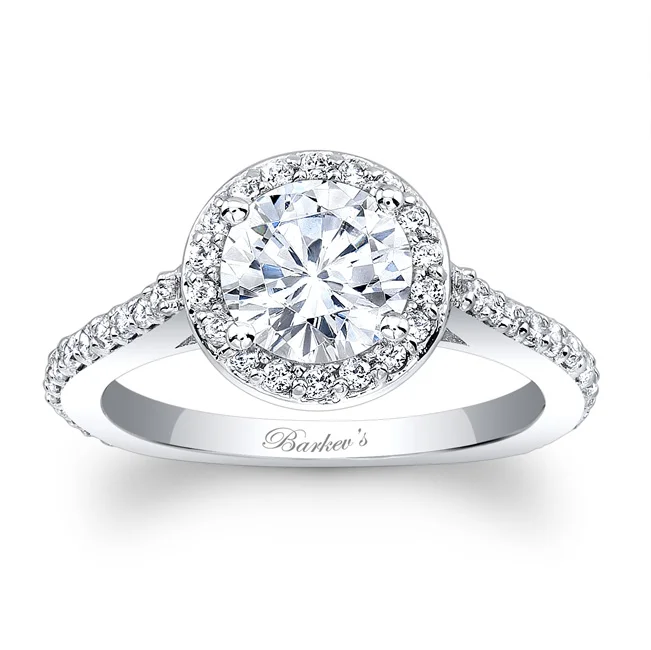 Halo Engagement Ring