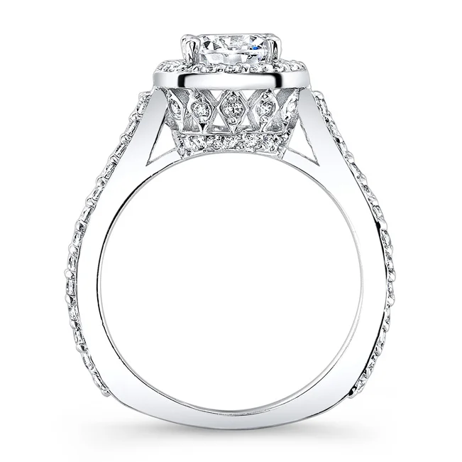 Halo Engagement Ring