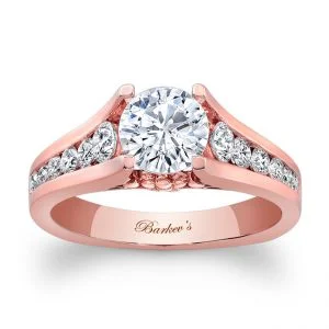 Rose Gold Engagement Ring