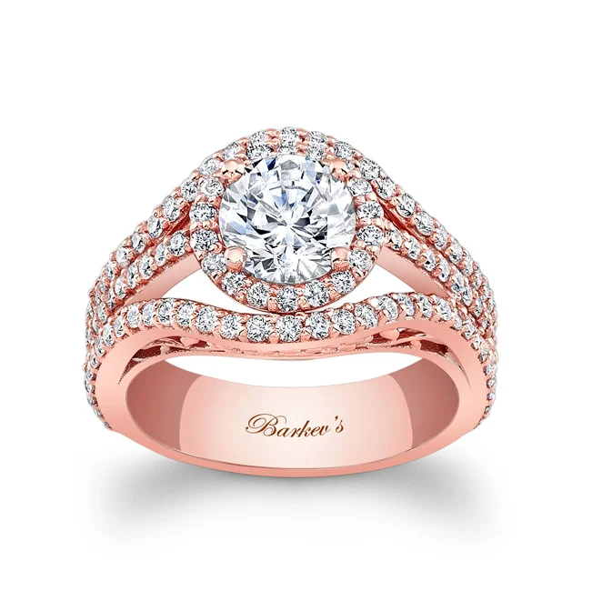 Rose Gold Engagement Ring