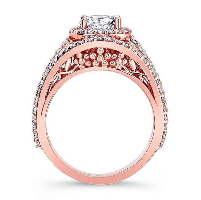Rose Gold Engagement Ring