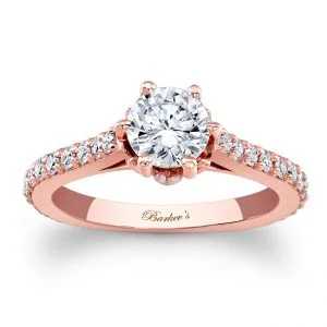 Rose Gold Engagement Ring