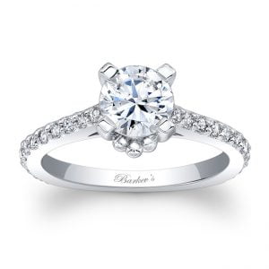White Gold Engagement Ring