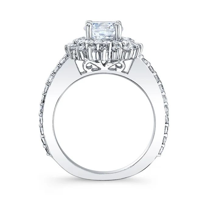Halo Engagement Ring