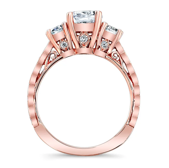 Rose Gold Bridal Set