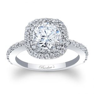 Halo Engagement Ring