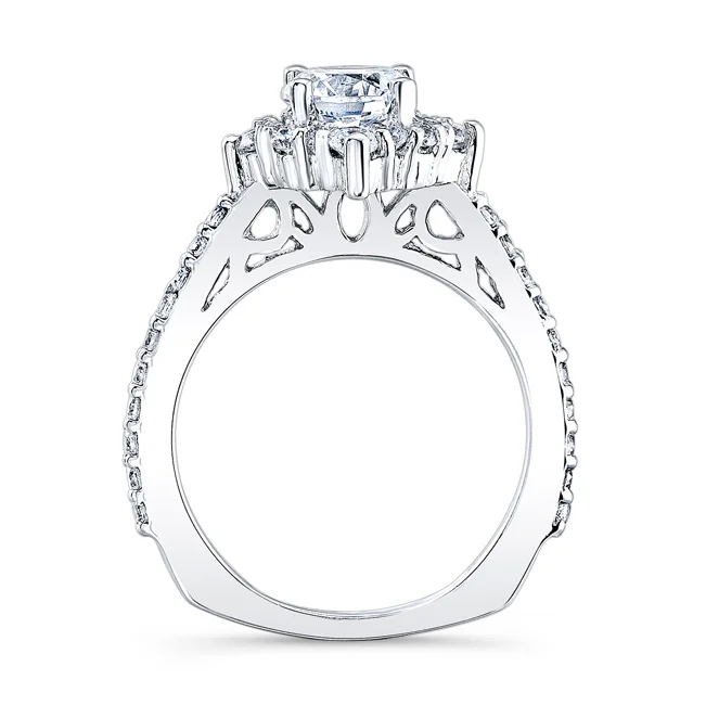 Halo Engagement Ring