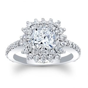 Cushion Cut Engagement Ring
