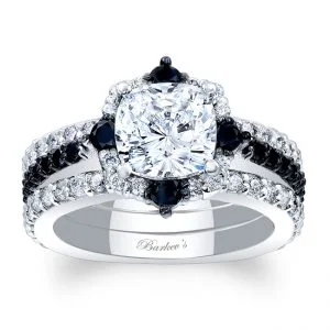 Black Diamond Bridal Set