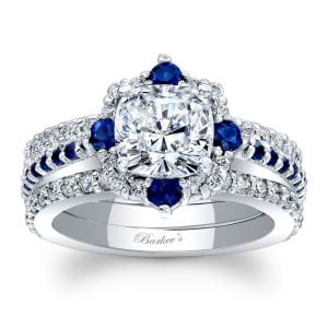 Halo Bridal Set