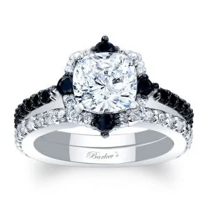 Black Diamond Bridal Set