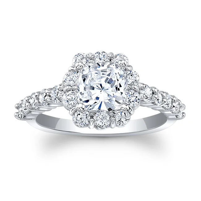 Halo Engagement Ring