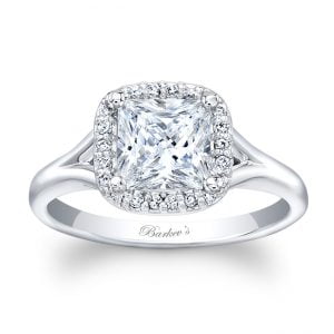 Halo Engagement Ring