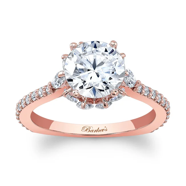 Rose Gold Engagement Ring
