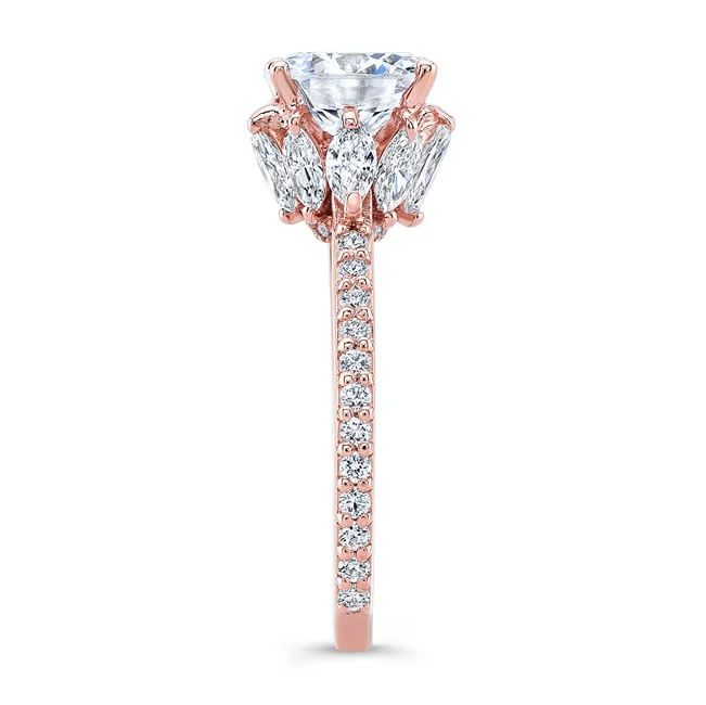 Rose Gold Engagement Ring