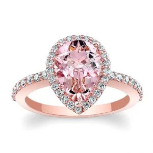 Morganite Engagement Ring