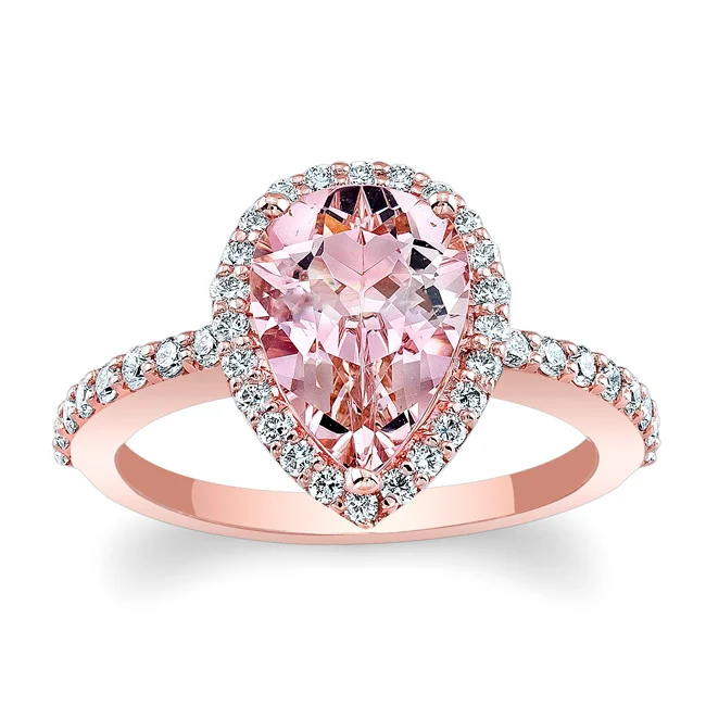 Morganite Engagement Ring