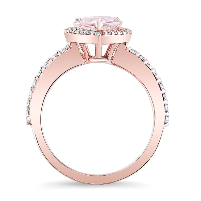 Morganite Engagement Ring
