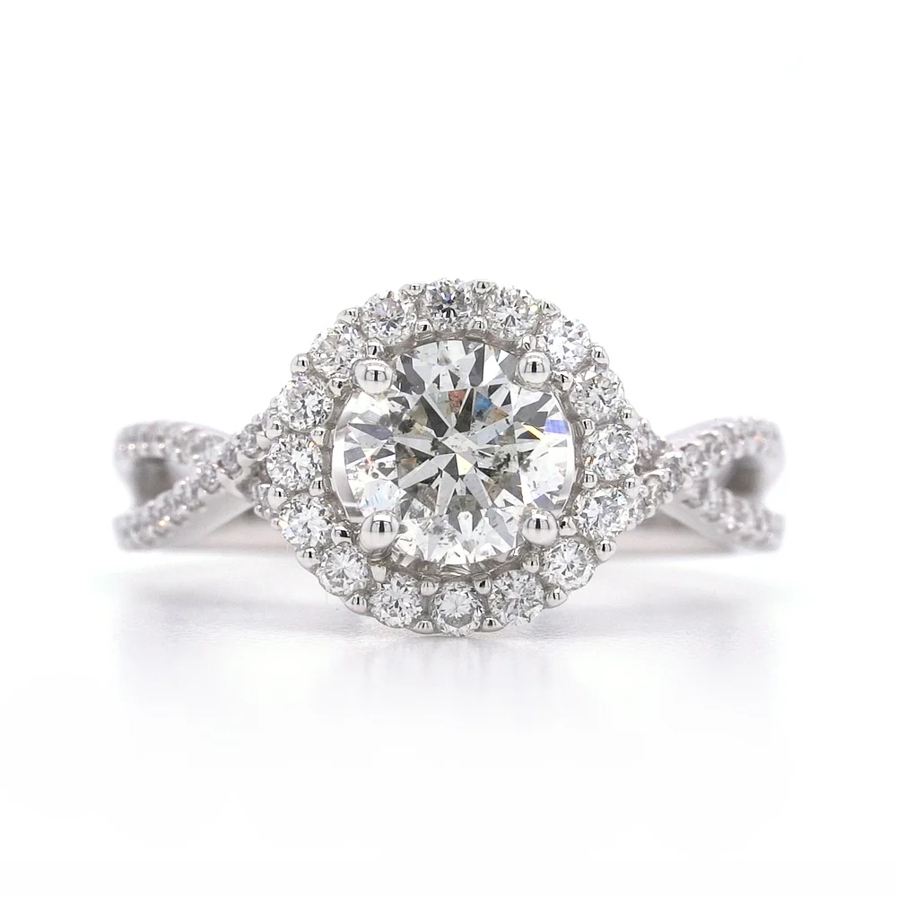 Bridal Rings Company Engagement Ring in 18k White Gold