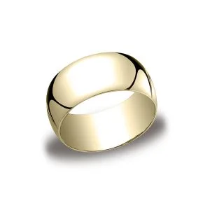 Classic Yellow Gold 10mm Band