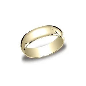 Classic Yellow Gold 6mm Band
