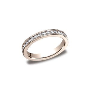 Diamonds Rose Gold 3mm Diamond Band