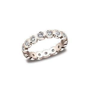 Diamonds Rose Gold 4mm Diamond Band