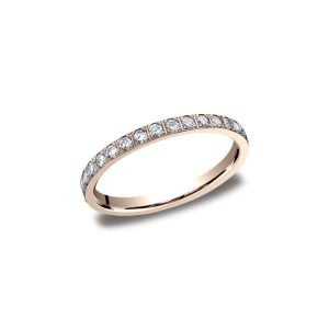 Diamonds Rose Gold 2mm Diamond Band