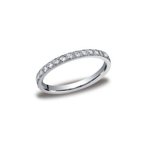 Diamonds White Gold 2mm Diamond Band