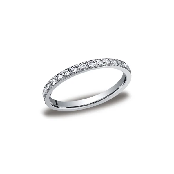 Diamonds White Gold 2mm Diamond Band
