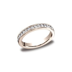 Diamonds Rose Gold 3mm Diamond Band