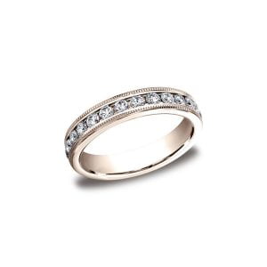 Diamonds Rose Gold 4mm Diamond Band