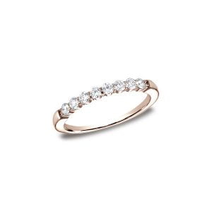 Diamonds Rose Gold 2.5mm Diamond Band