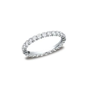 Diamonds White Gold 2.5mm Diamond Band