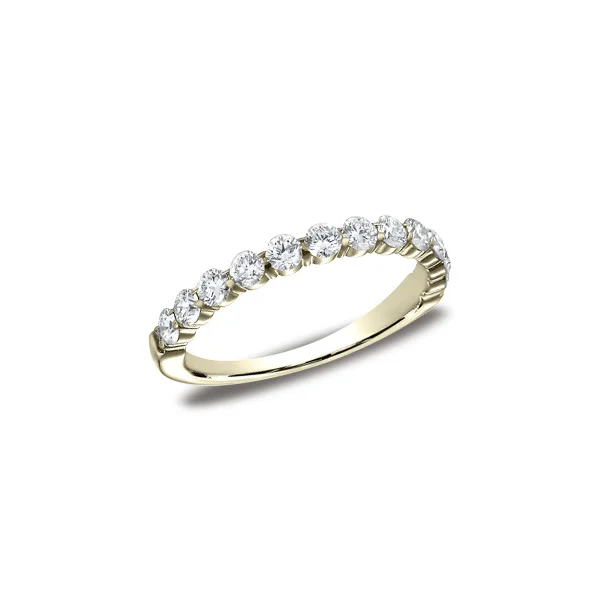 Diamonds Yellow Gold 3mm Diamond Band