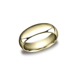 Classic Yellow Gold 7mm Band