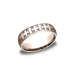 Designs Rose Gold 6mm Band